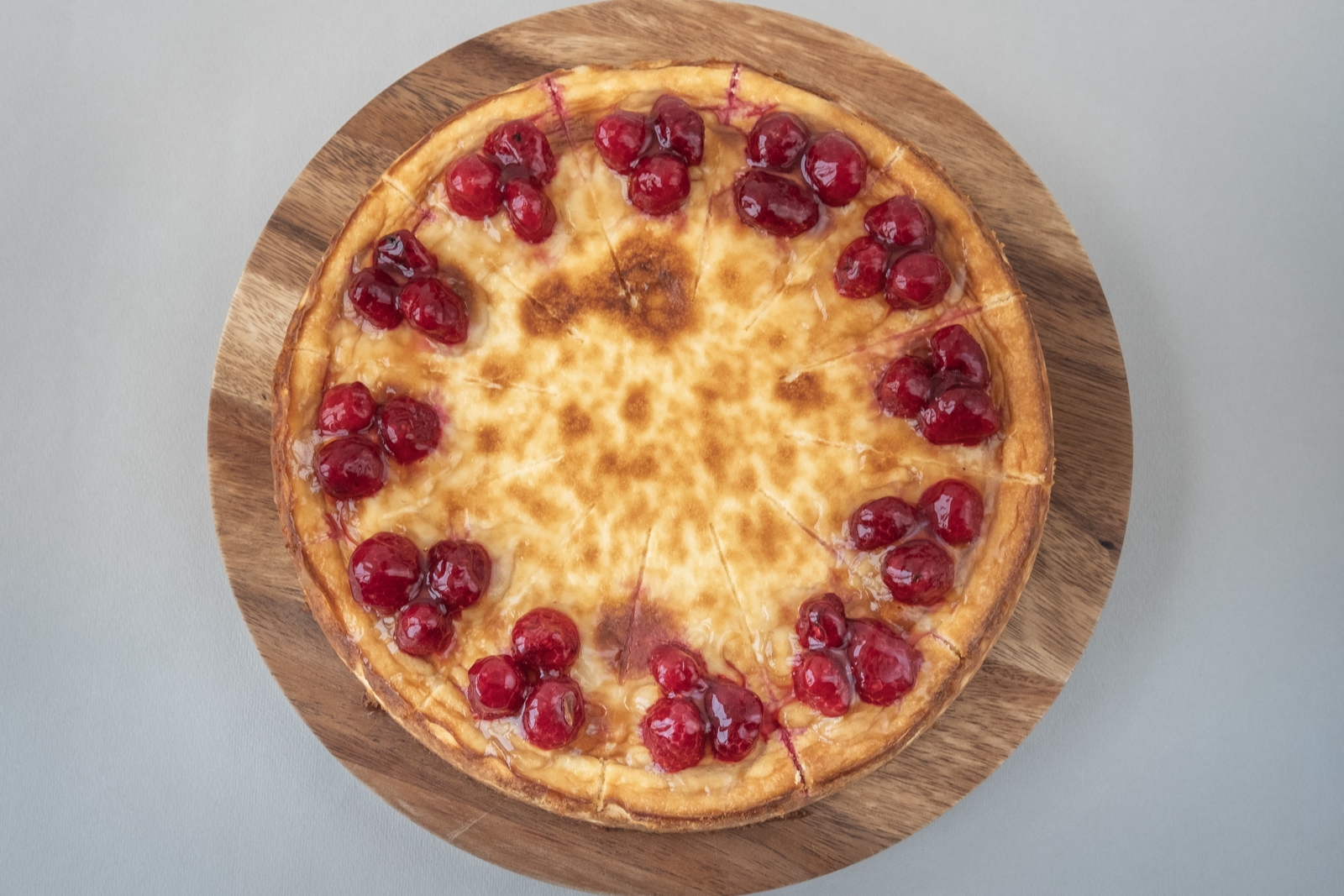 Mascarpone cheesecake vaarikatega